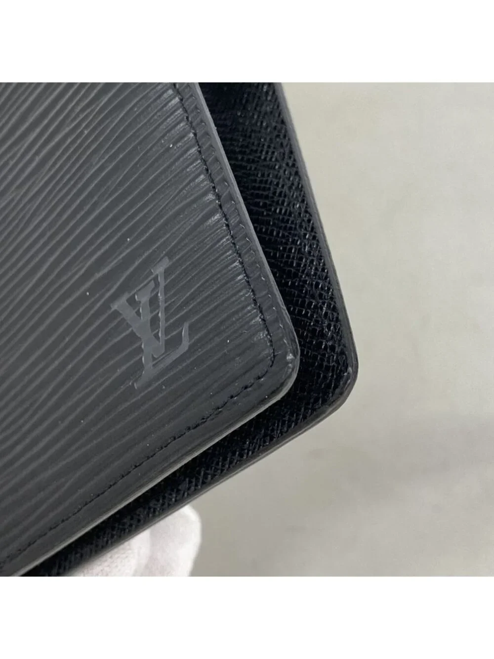 Louis Vuitton Notebook Cover Epi Agenda PM Noir